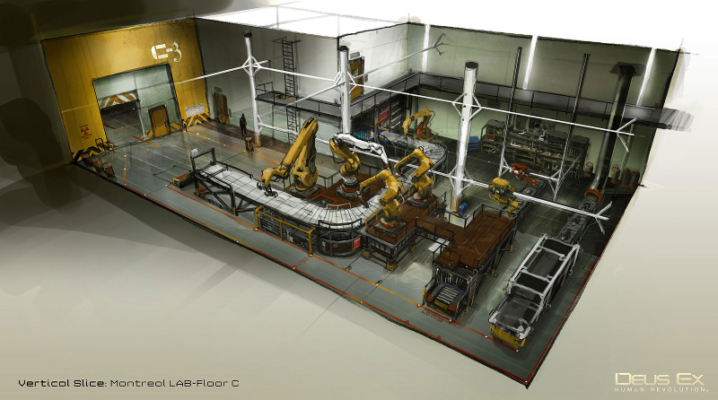 Illustration for article titled More of Deus Ex: Human Revolution's Amazing Concept Art
